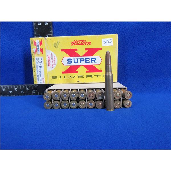 30-06 Sprg Cartridges - Some Maybe Reloads - Box of 20