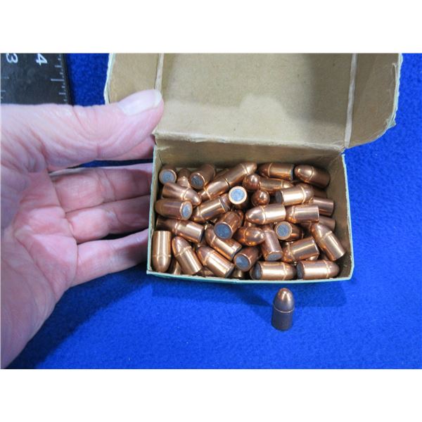 38 Cal. .357" 170gr FMJ Sierra Pistol Bullets - Box of 80
