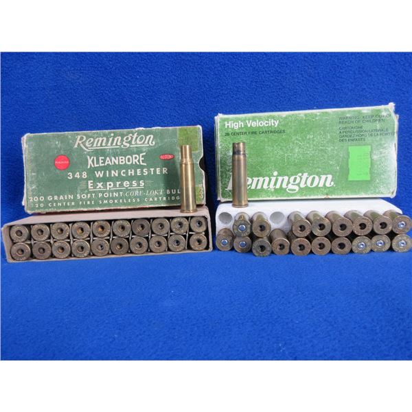 Brass Only - 348 WCF Primed and Unprimed