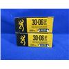 Image 2 : 30-06 Sprg 180gr BXS Browning Cartridges - 2 Boxes of 20