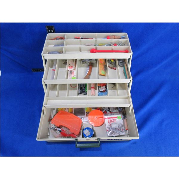 Rebel Excalibur 800 Tackle Box Full of Fishing Tackle
