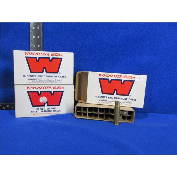 NEW - Brass Only - 348 Win. Unprimed - 2 Boxes of 20