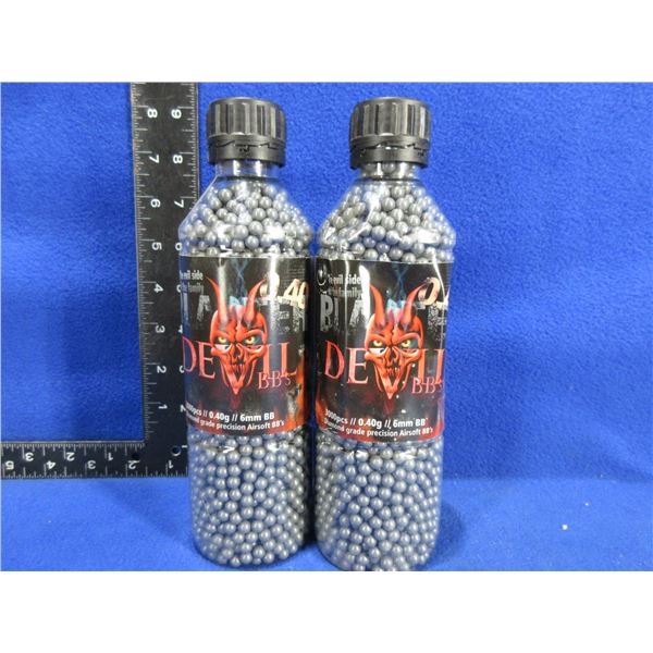 Blaster Devil Airsoft BB's - 0.40g/6mm BB