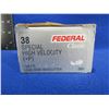 Image 2 : 38 Spl 158gr HV Lead Semi-Wadcutter Federal Cartridges