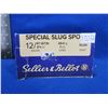 Image 2 : 12 Ga 2 5/8" 1oz Slug Sellier & Bellot Shotshells - Box of 25