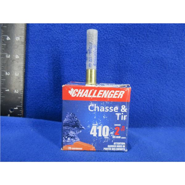 410 Ga. 2 1/2" 7.5 Shot Challenger Shotshells