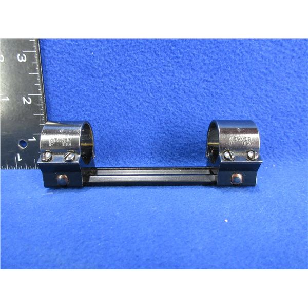 Weaver Top Mount Base & 1" Detachable Low Mount Rings