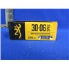 Image 2 : 30-06 Sprg 180gr BXS Solid Expansion Browning Cartridges