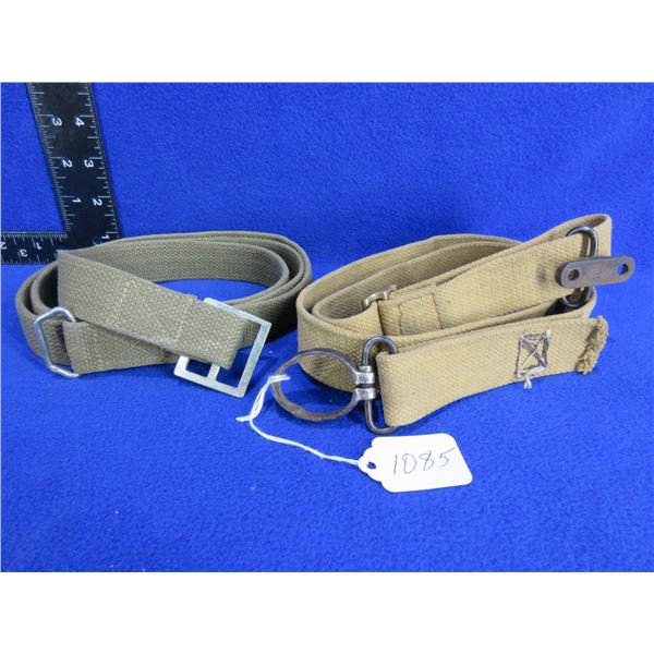 Military Web Sling with Swivels attached and 1 Web Strap
