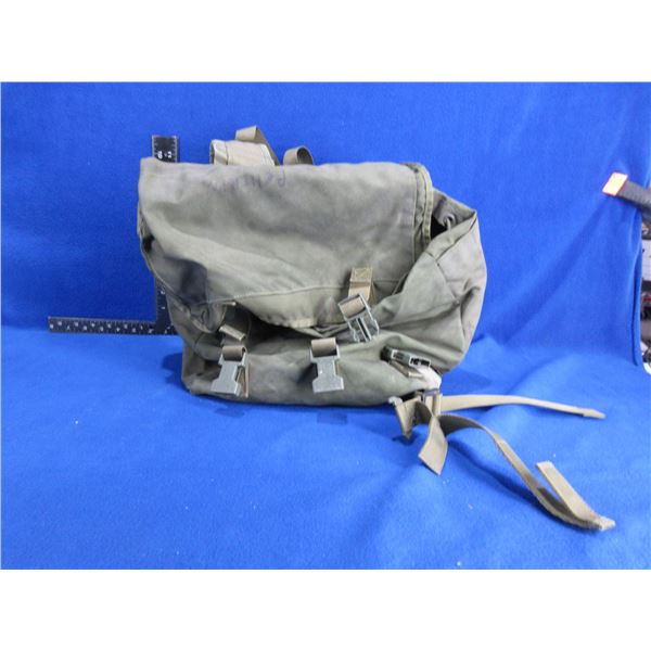 Military backpack - has moisture stains