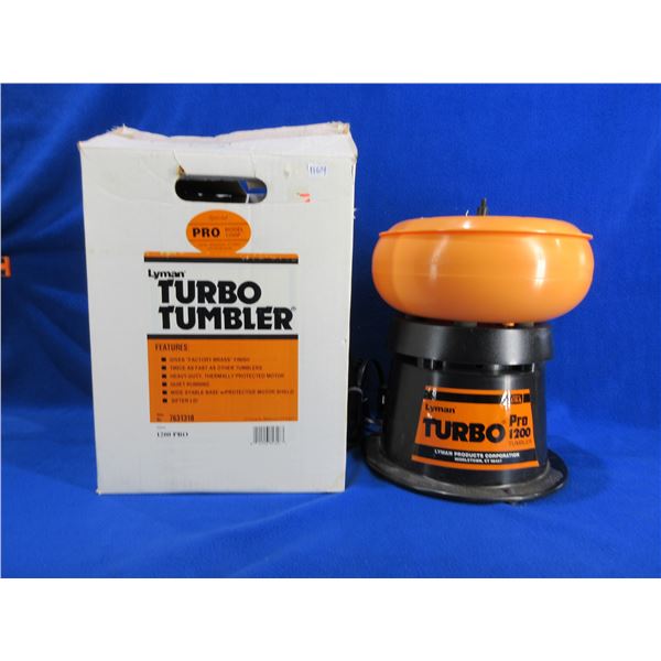 Lyman Turbo Tumbler Pro 1200 with Original Box