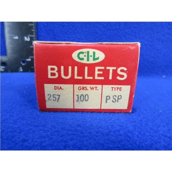 Collector Bullets - .257" 100gr PSP CIL Bullets - Box of 50