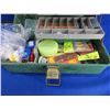 Image 2 : Vintage Plano Tackle Box Full of Fishing Tackle