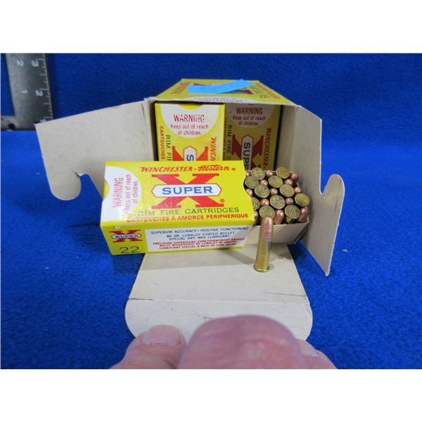 Collector Ammo - 22 LR 40gr Super-X Western Cartridges