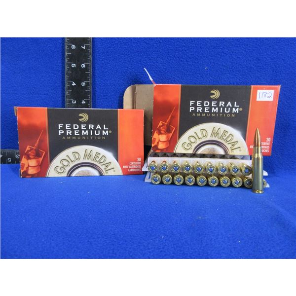 308 Win. 168gr BTHP Sierra Matchking Federal Cartridges