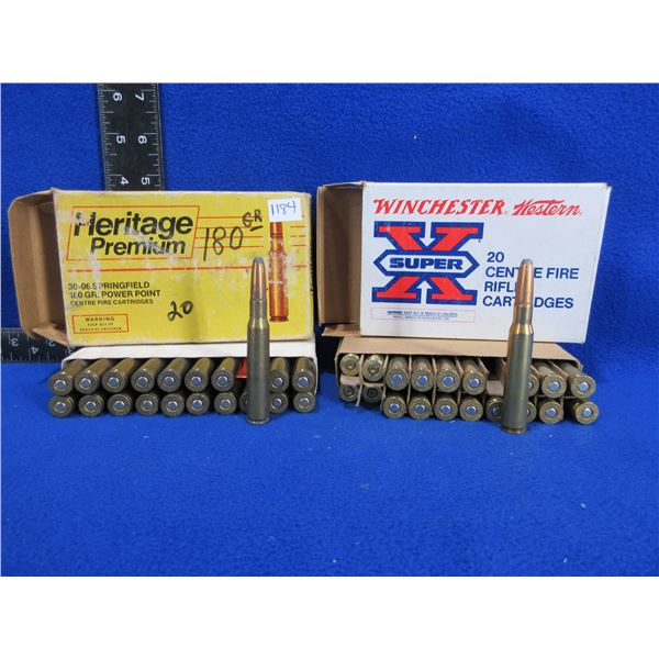 30-06 Sprg 180gr PP Winchester Cartridges