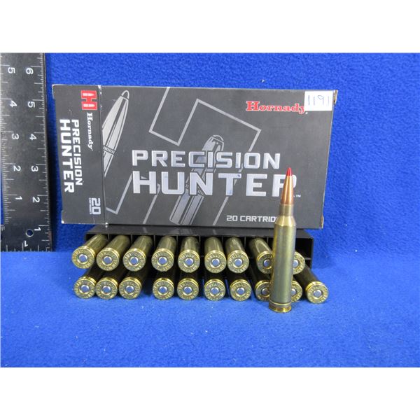 7MM Rem. Mag 162gr ELD-X Hornady Cartridges - Box of 20
