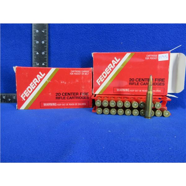 7MM Mauser 140gr SP Hi-Shok Federal Cartridges