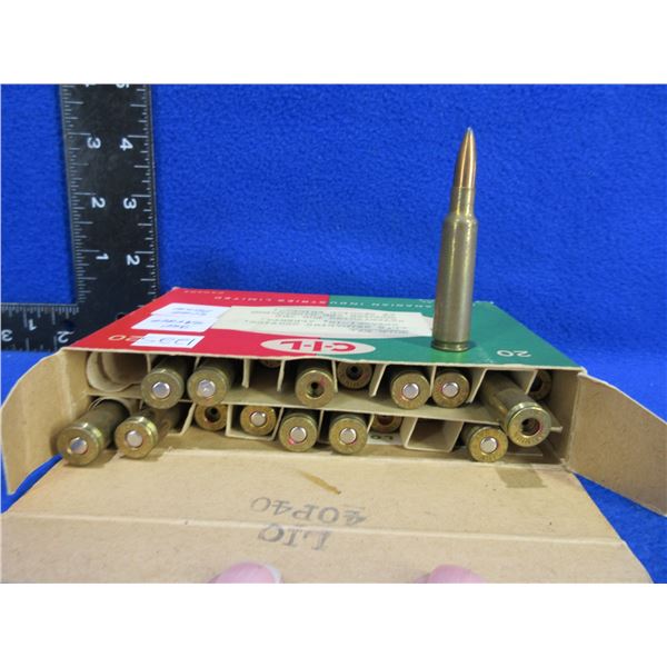 250 Savage Reloads and Brass - Box of 4 + 16 Brass