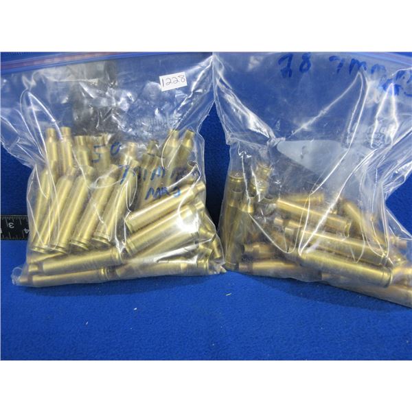 Brass Only - 7MM Rem. Mag Unprimed - Bag of 50 and 28