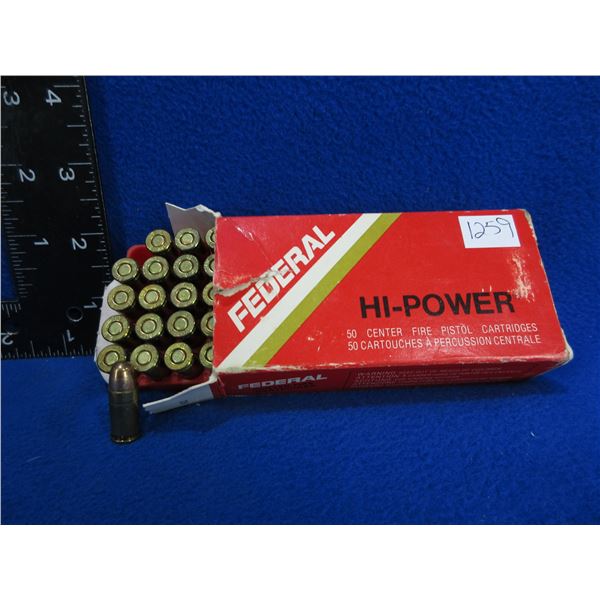 32 Auto 71gr Metal Case Hi-Power Federal Cartridges
