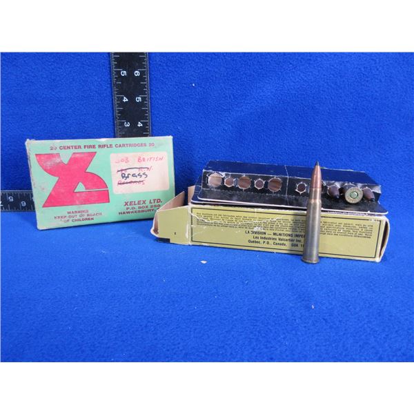 303 British 150gr Imperial Cartridges - Box of 4 + 13 Brass