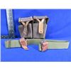 Image 1 : Mosin Nagant Sling (NEW) and Leather Ammo Pouch