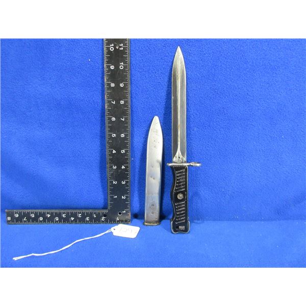 Zastava M56 SMG Bayonet with Scabbard