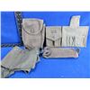 Image 1 : Lot of 5 Misc. Military Ammo Pouches and a Bandoleer