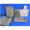 Image 2 : Lot of 5 Misc. Military Ammo Pouches and a Bandoleer