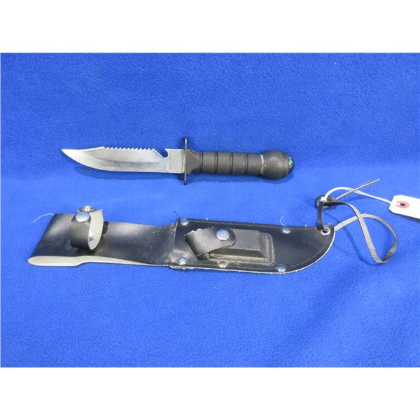 Survival Fixed Blade Knife - 420 Stainless Taiwan