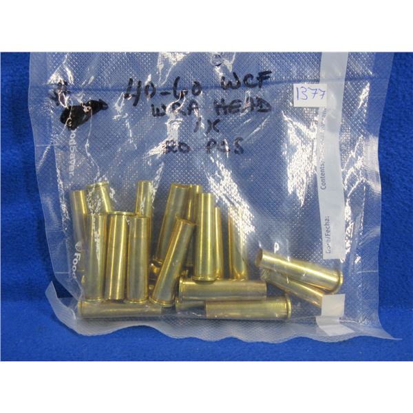 Brass Only - 40-60 WCF WRA Headstamp Once Fired
