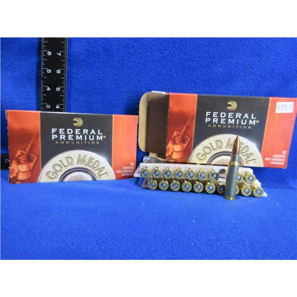 308 Win. 168gr BTHP Sierra Matchking Federal Cartridges