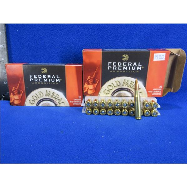 308 Win. 168gr BTHP Sierra Matchking Federal Cartridges