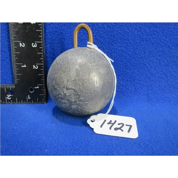 Lead Cannonball Sinker for Salmon - 4 lb