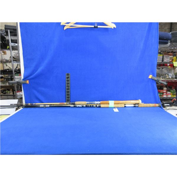 2 Spin Fishing Rods - Fishmaster, Algonquin