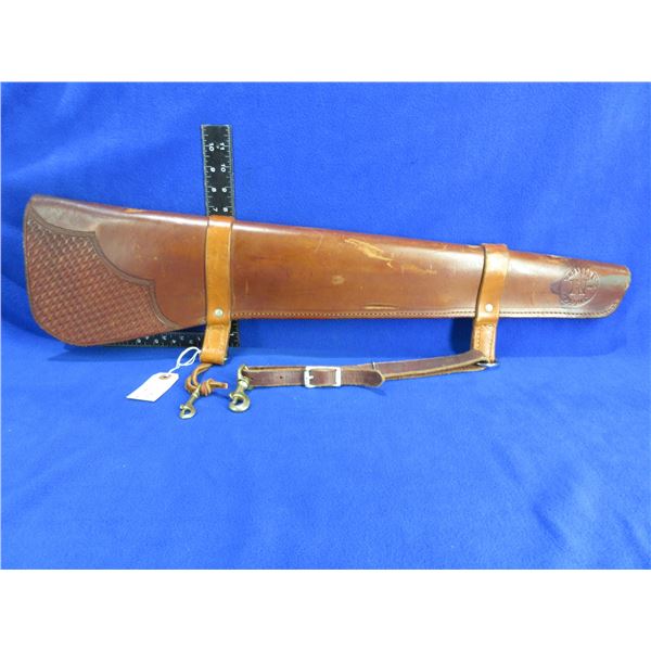 Leather Rifle Scabbard - 31" - Circle M Saddlery