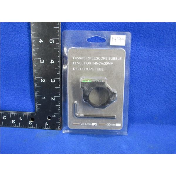 NEW - 25.4MM Riflescope Bubble Level with Compass