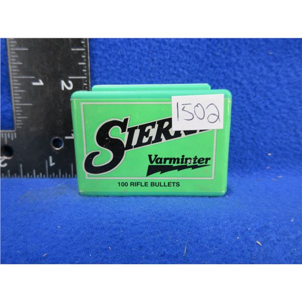 22 Cal. .224" 40gr SP Hornet Varminter Sierra Bullets