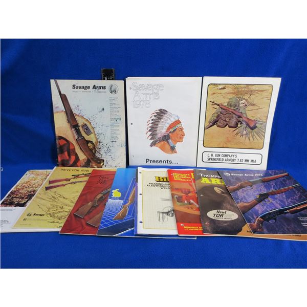 Lot of Misc. Firearms Catalogues and Flyers