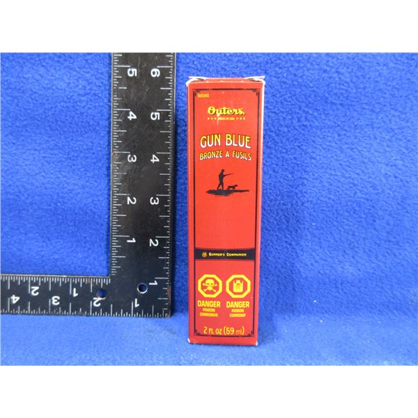 New - Outers Gun Blue  - Sealed 59 ml Bottle