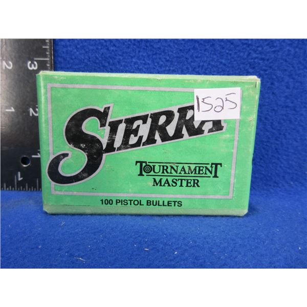 38 Cal. .357" 170gr FMJ Sierra Bullets - Sealed Box of 100