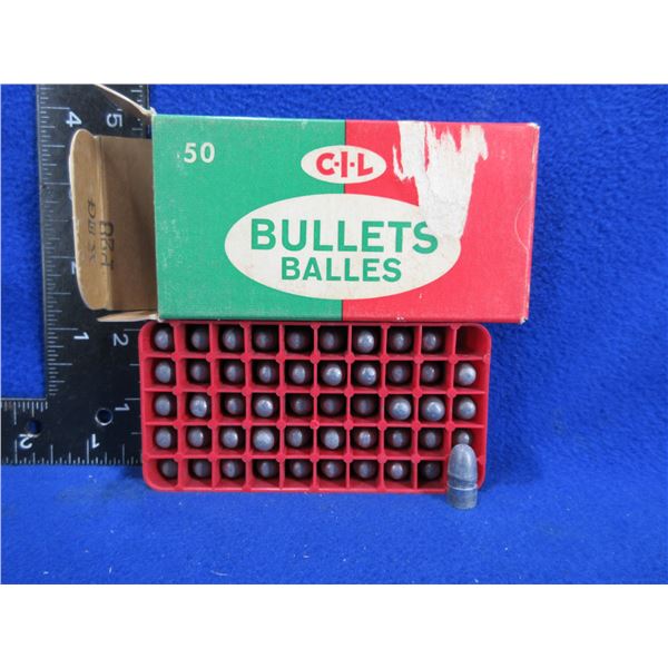 Collector Bullets - .358" 158gr Lead CIL Bullets - Box of 50