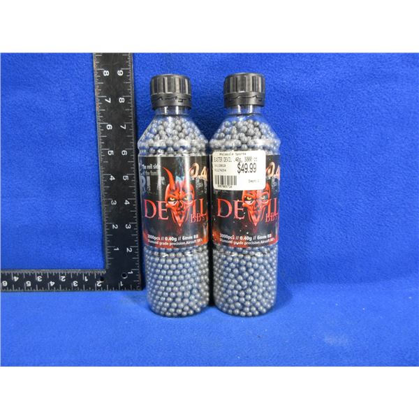 Blaster Devil Airsoft BB's - 0.40g/6mm BB