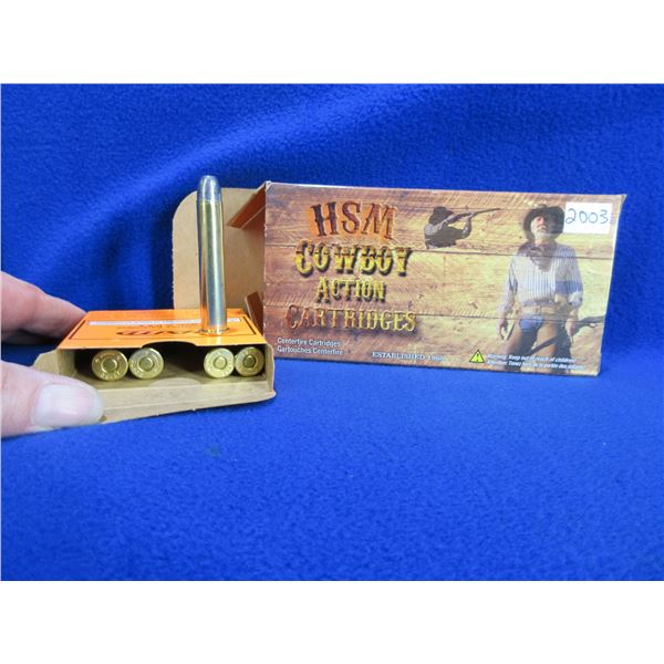 38-55 Win. 240gr RNFP Cowboy Action HSM Cartridges