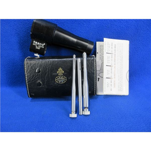 Tasco Shot Saver # 30 Bore Sight Kit with 3 Arbors