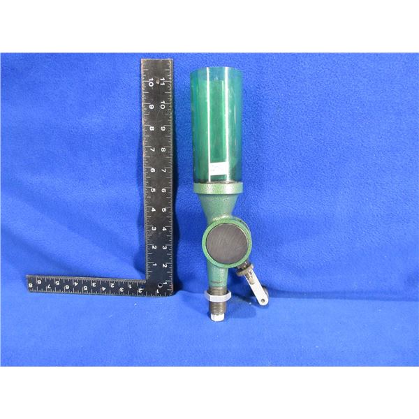 RCBS Uniflow Powder Measure - Plastic lid is missing