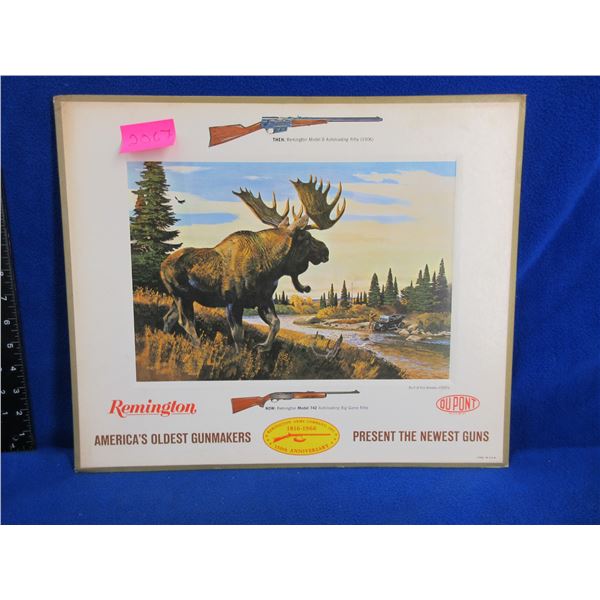 Vintage Remington Store Display Sign - 150th Anniversary
