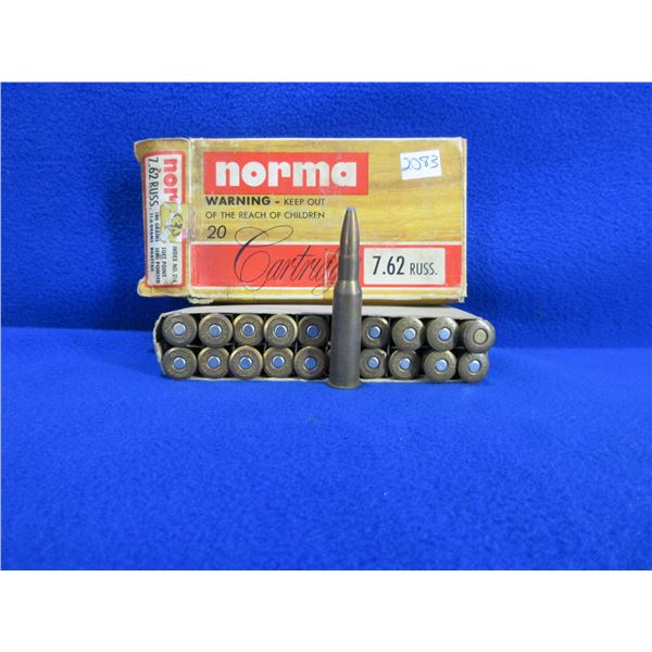 7.62 Russian Mixed Factory Cartridges - Box of 20
