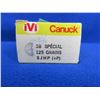 Image 2 : Collector Ammo - 38 Spl 125gr SJHP Canuck Cartridges